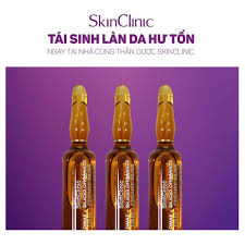 SKINCLINIC DMAE + Organic Silicon Ampoules: Tinh Chất Nâng Cơ & Săn Chắc Da Toàn Diện