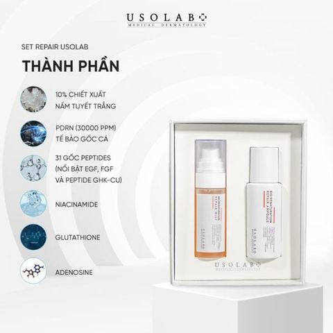 Sản phẩm USOLAB: SET REPAIR AMPOULE + REPAIR MIST
