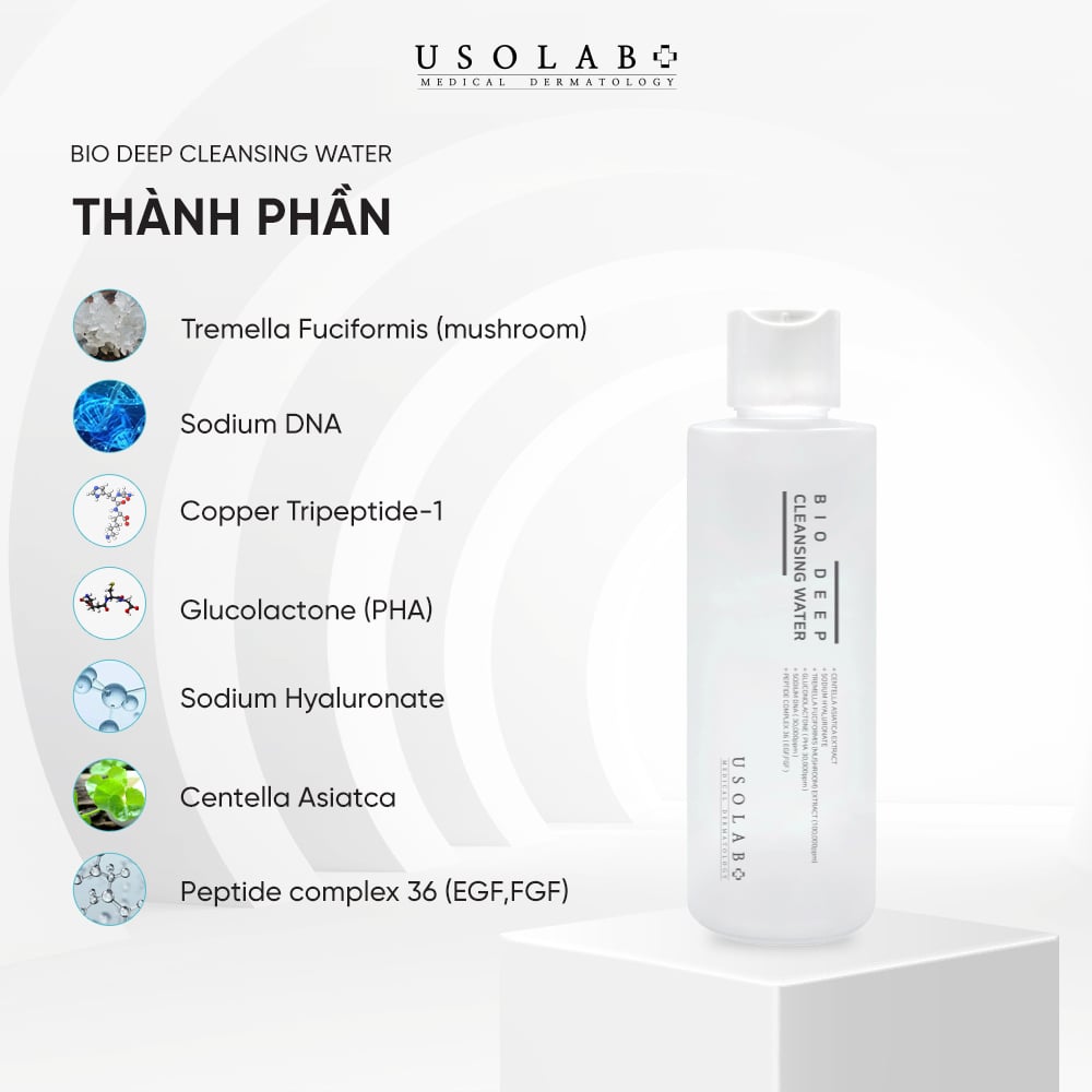 Nước tẩy trang dành cho mọi loại da BIO DEEP CLEANSING WATER 200ML
