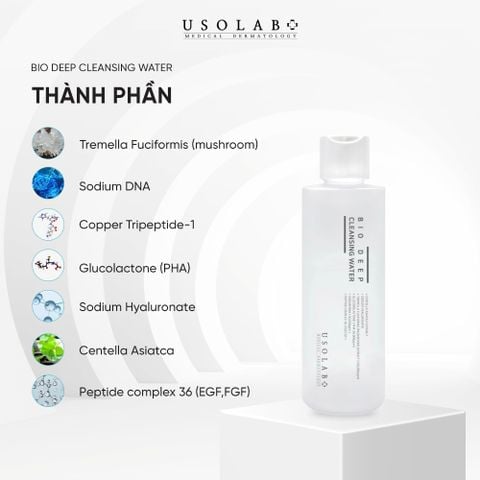 Nước tẩy trang dành cho mọi loại da BIO DEEP CLEANSING WATER 200ML