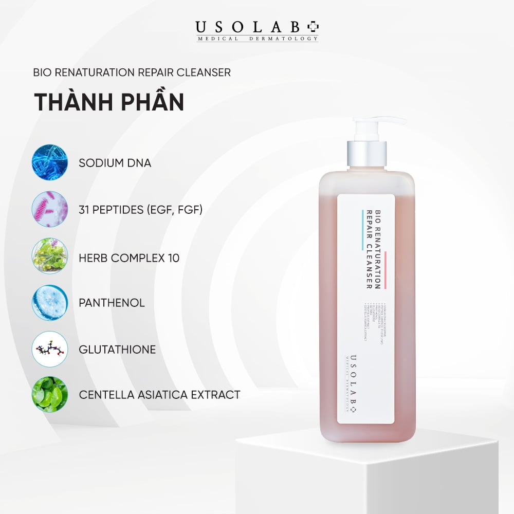 Sữa rửa mặt BIO RENATURATION REPAIR CLEANSER (1000ml)