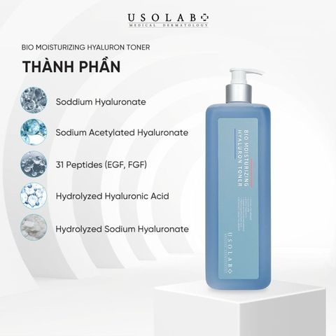 Nước hoa hồng BIO MOISTURIZING HYALURON TONER
