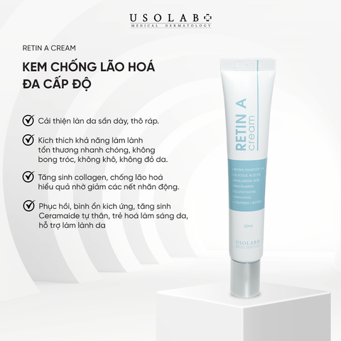 Retin A Cream trẻ hóa, căng bóng, sáng da, giảm mụn tuýp