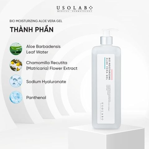 Gel Nha Đam Bio Moisturizing Aloe Vera Gel làm dịu giảm kích ứng