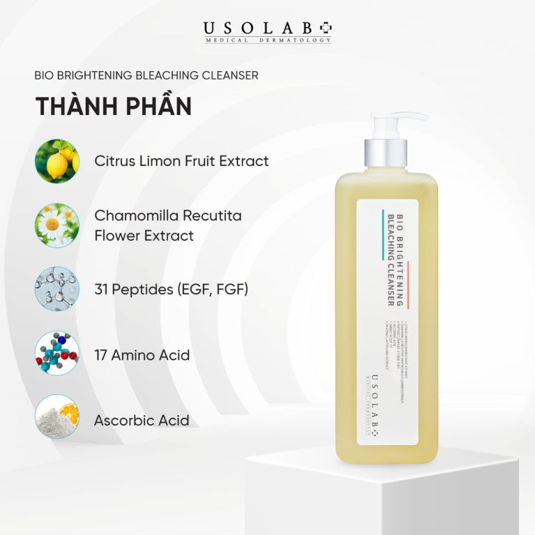 Sữa rửa mặt BIO BRIGHTENING BLEACHING CLEANSER (1000ml)