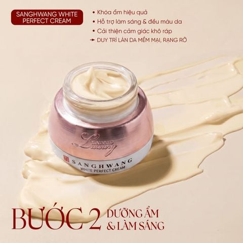 Tenamyd Luxury SangHwang White Perfect Cream – Kem Dưỡng Sáng Da Nấm Thượng Hoàng Hàn Quốc
