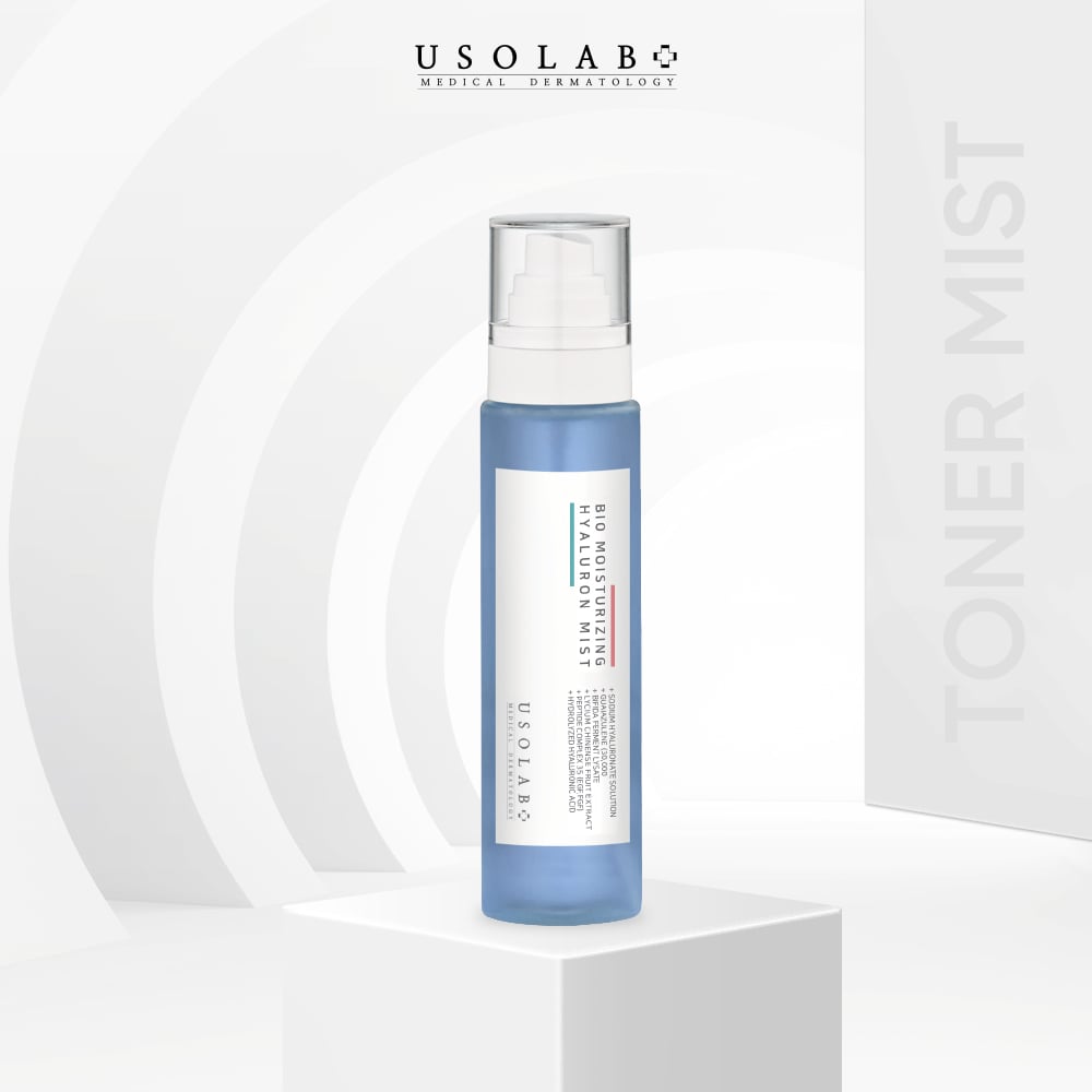 Xịt khoáng toner Bio Moisturizing Hyaluron Mist USOLAB