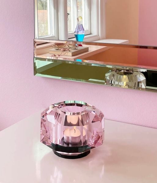  Chân nến tealight Texas Supreme (Rose/Green) Reflection Copenhagen 