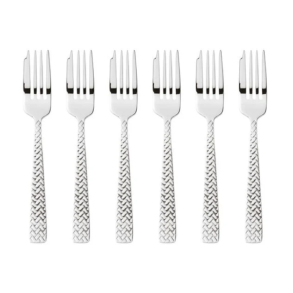  Set 6 dĩa Cortina Stainless Steel Mirror Steel Sambonet 