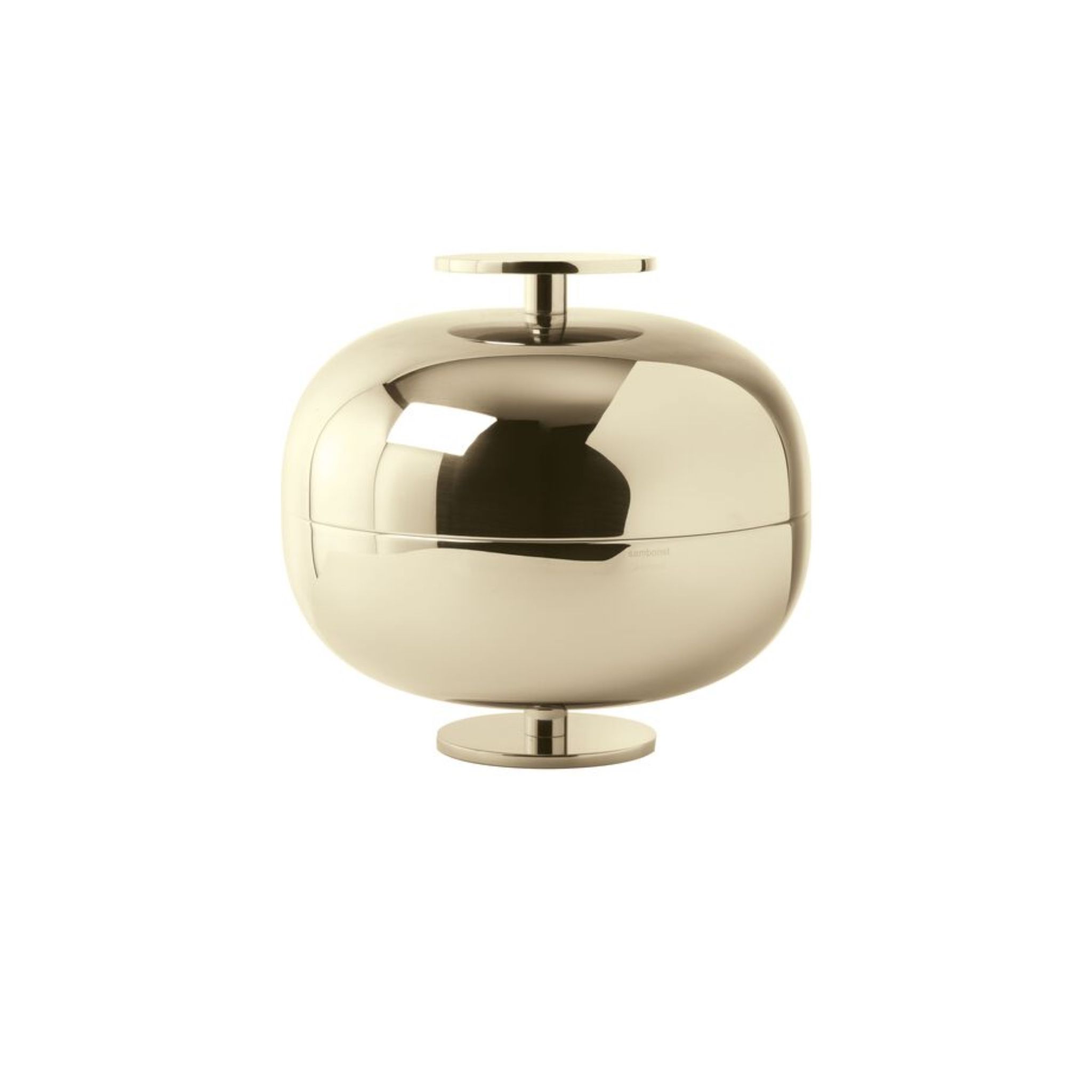  Thố Gio Ponti Stainless Steel Mirror PVD 24cm Sambonet 