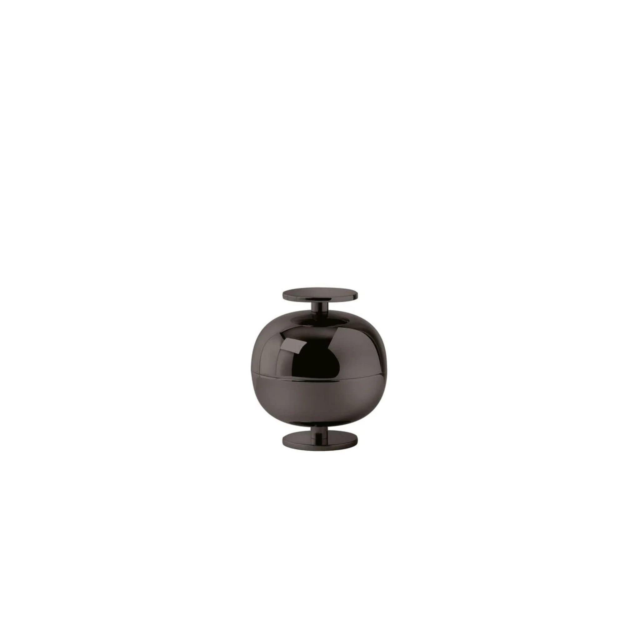  Thố Gio Ponti Stainless Steel Mirror PVD Black 11cm Sambonet 