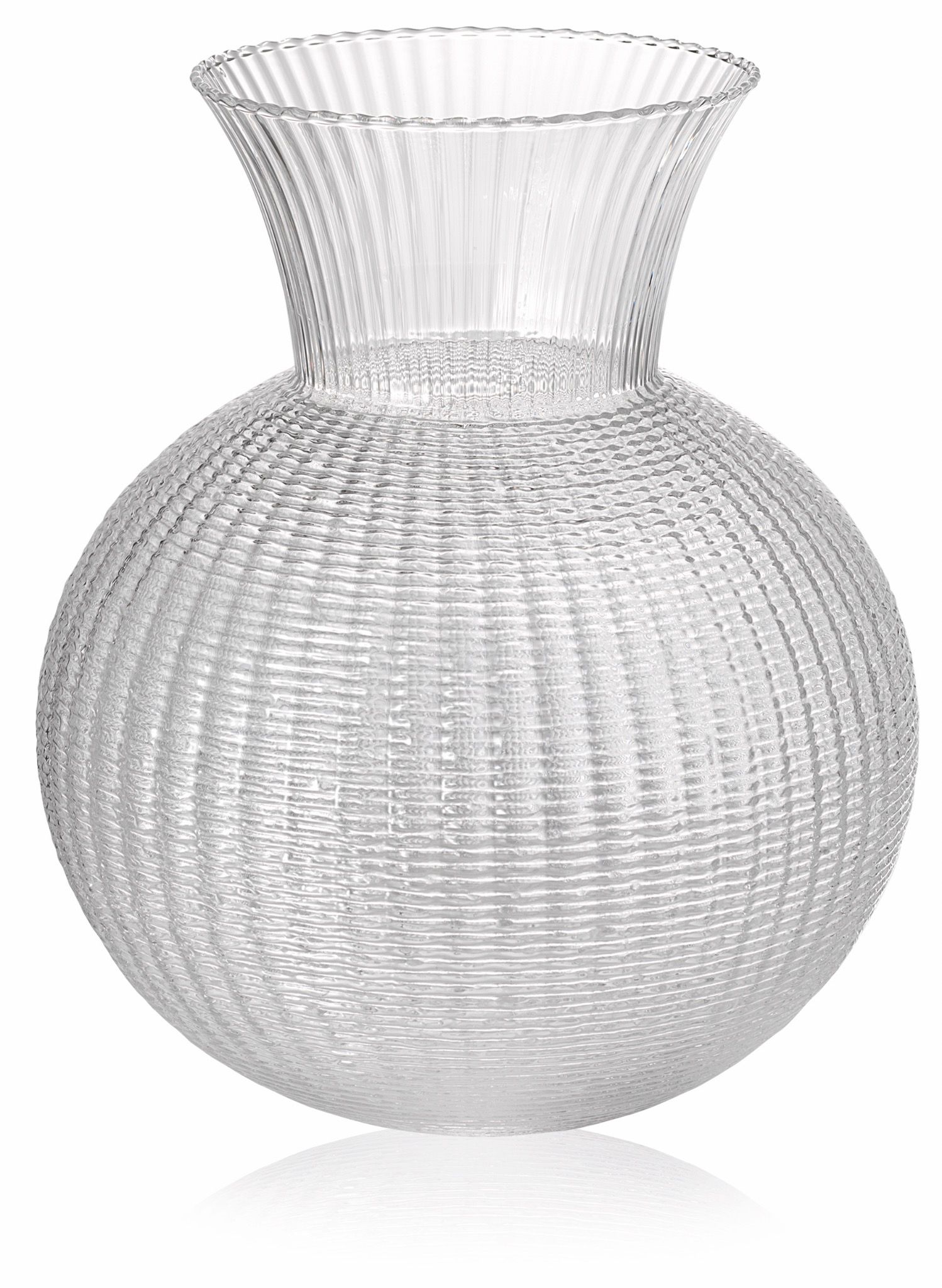  Lọ hoa Ophelia trắng 30cm 