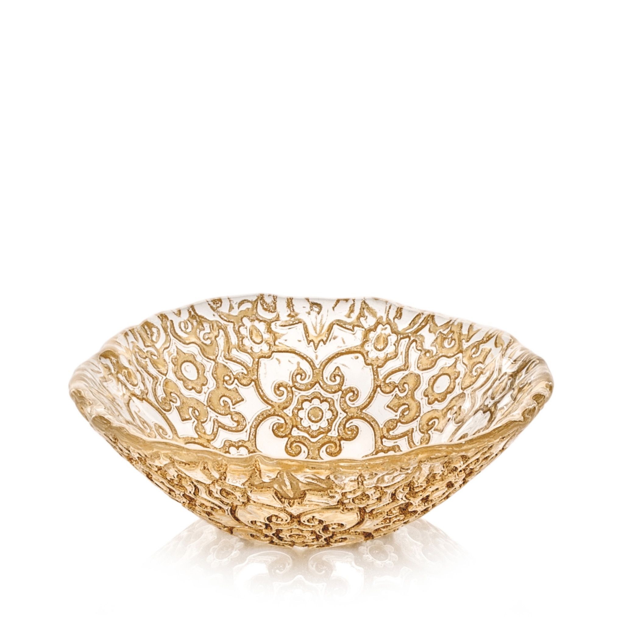 Tô Arabesque Individual Gold Leaf 16cm IVV 