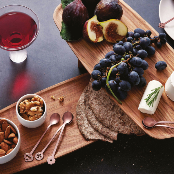  Set 12 thìa Party Spoons Portafort Living Antique PVD Copper Sambonet 