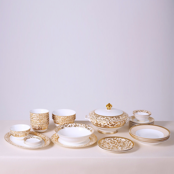  Set đồ ăn 41 món Gold Harlequin Spedona 