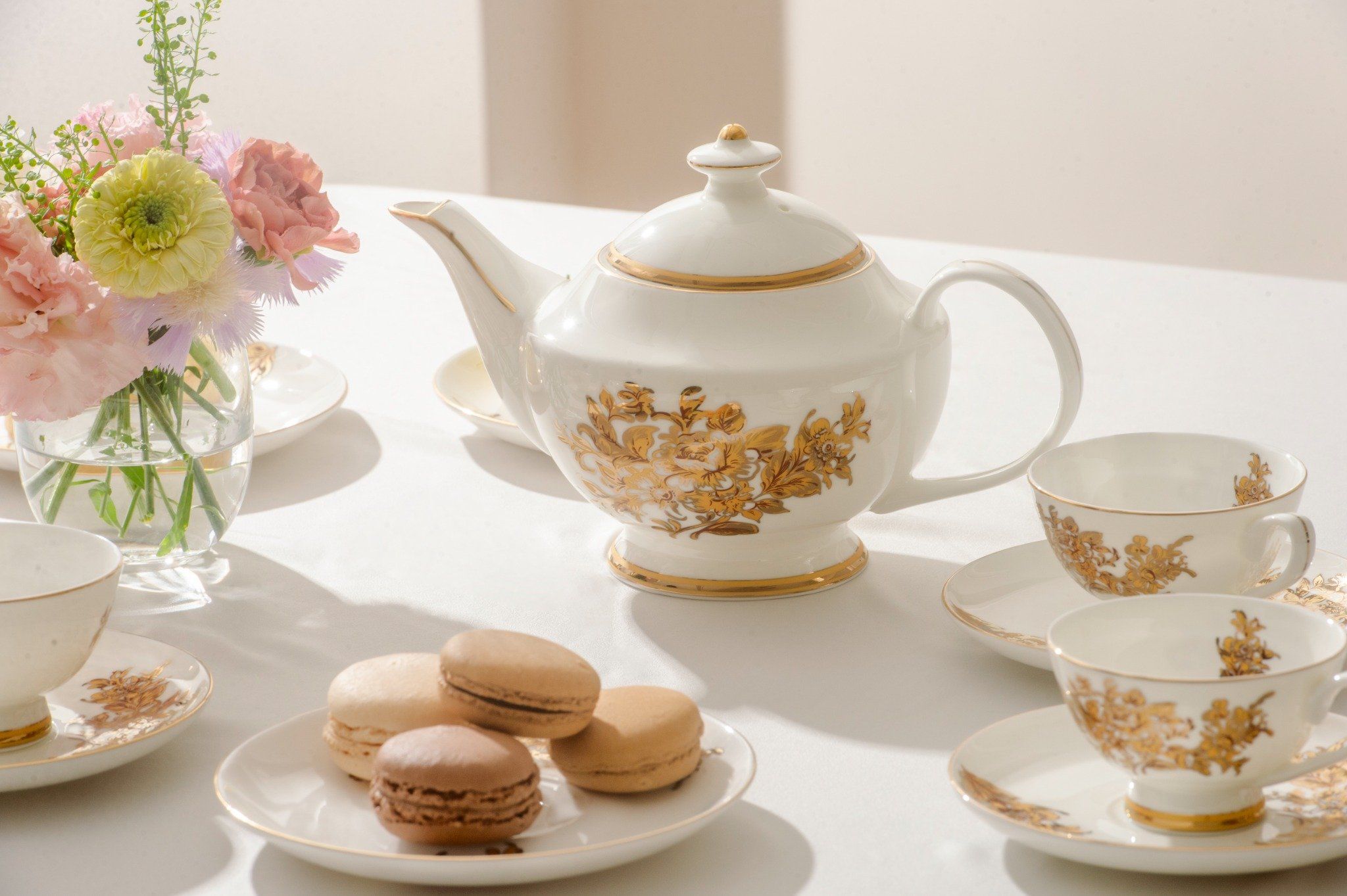  Bộ trà hoa cúc vàng 13sp 