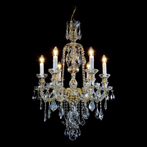  Đèn chùm pha lê Crown 6 