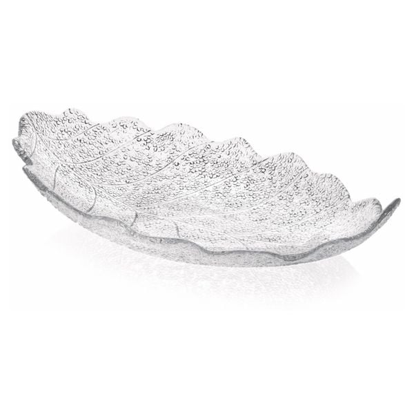  Đĩa Centrepiece Madagascar trắng 57x37.5cm 
