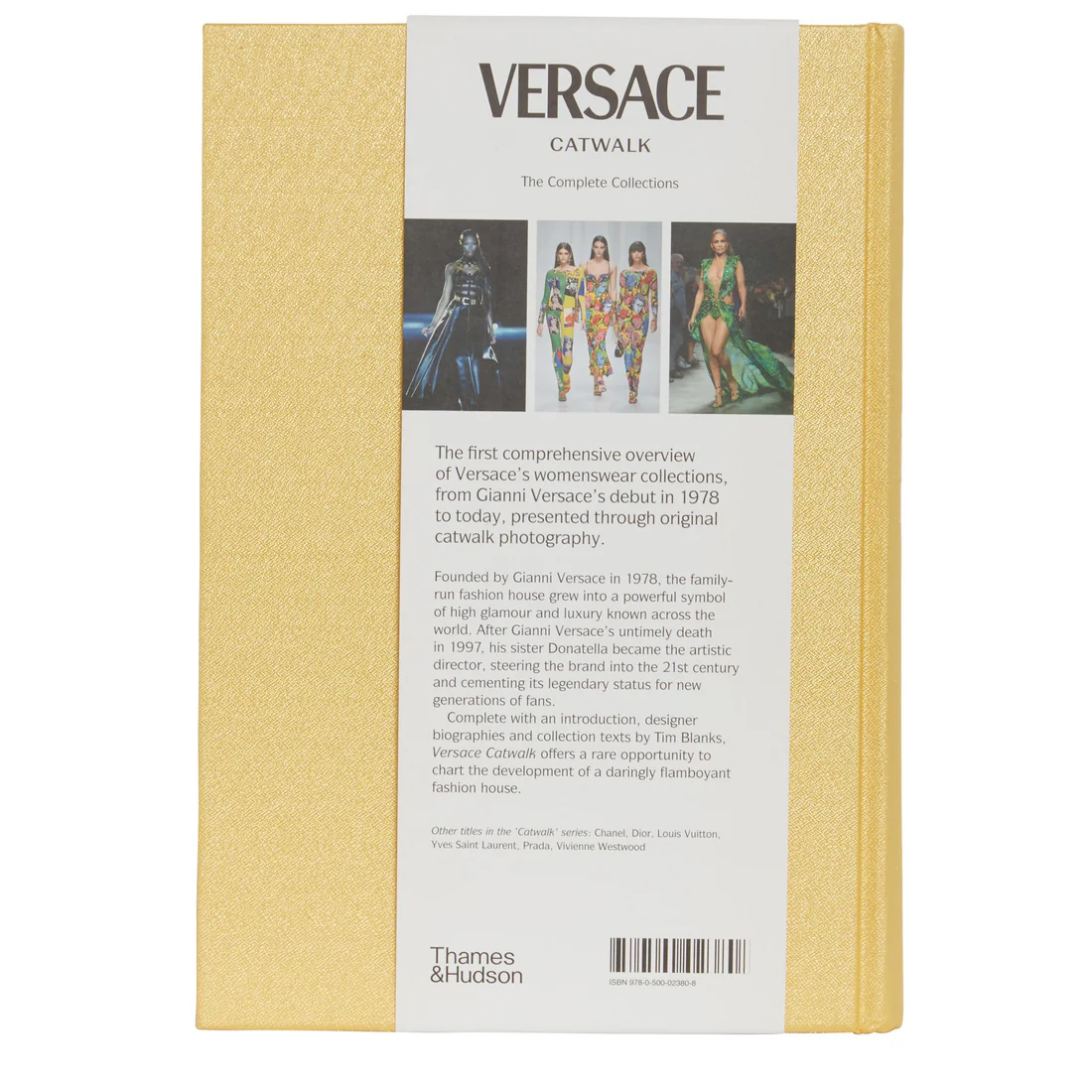  Sách Versace Catwalk Thames & Hudson 