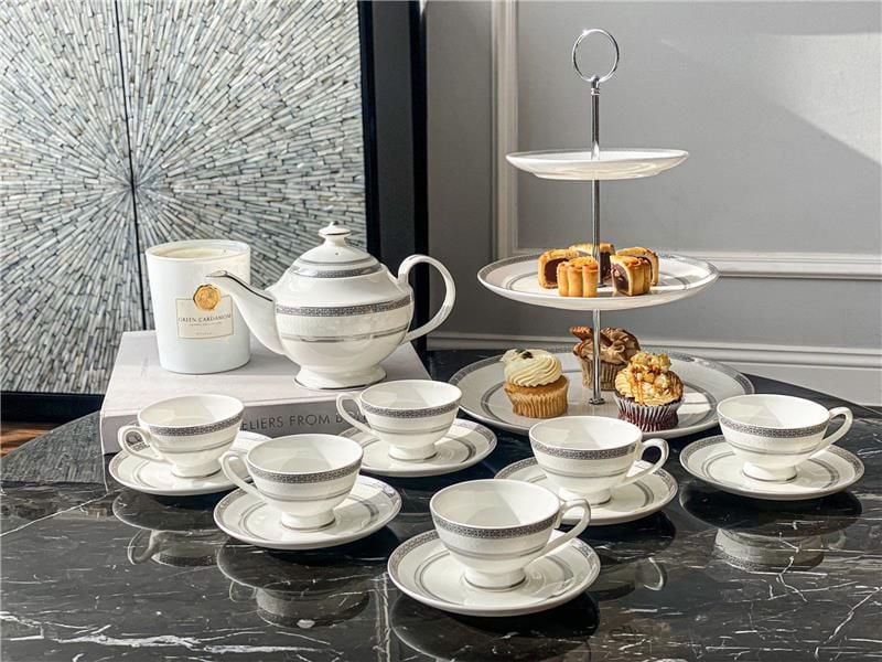  Đĩa 3 tầng Bạch kim anh 