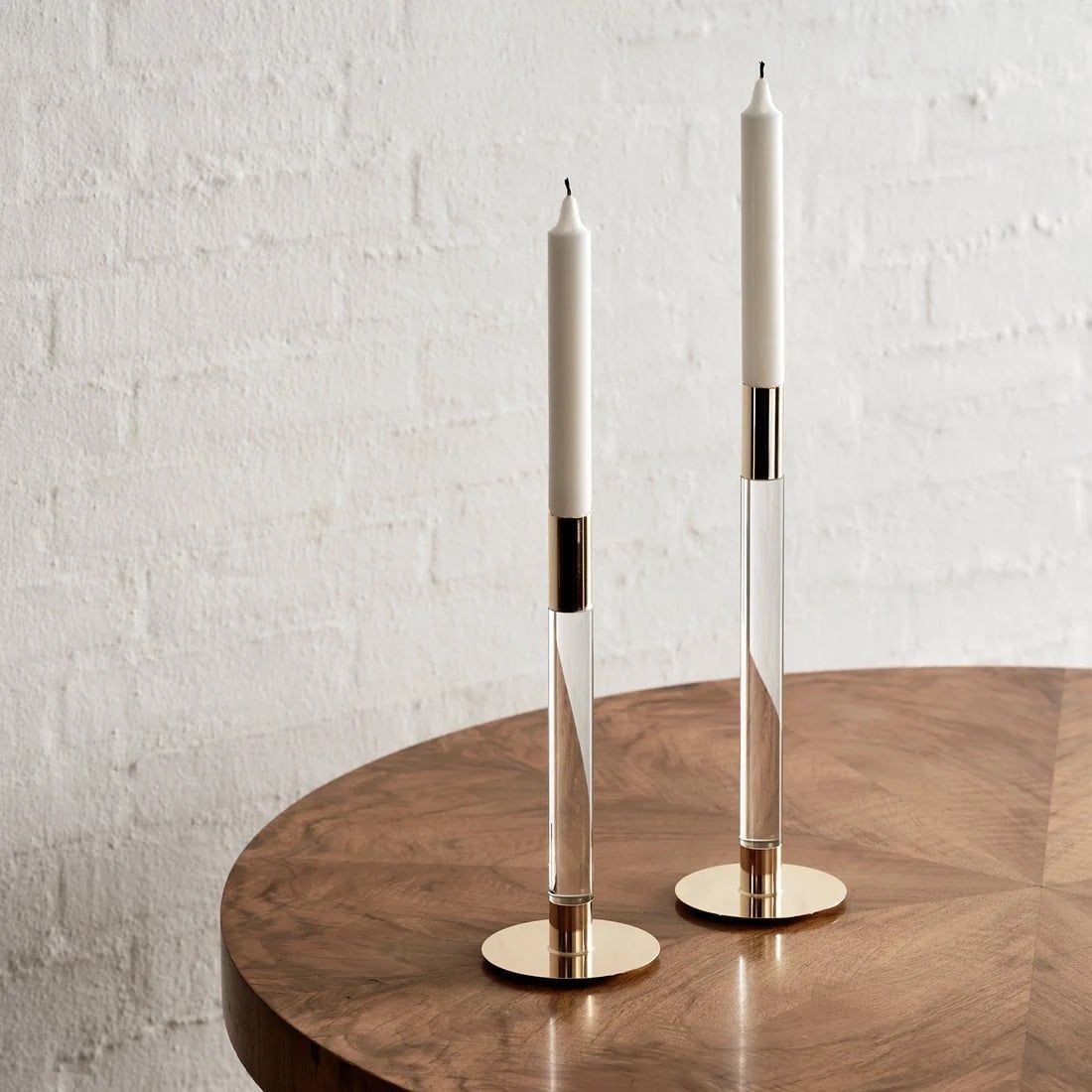  Chân nến Lumiere Gold 26.5cm Orrefors 