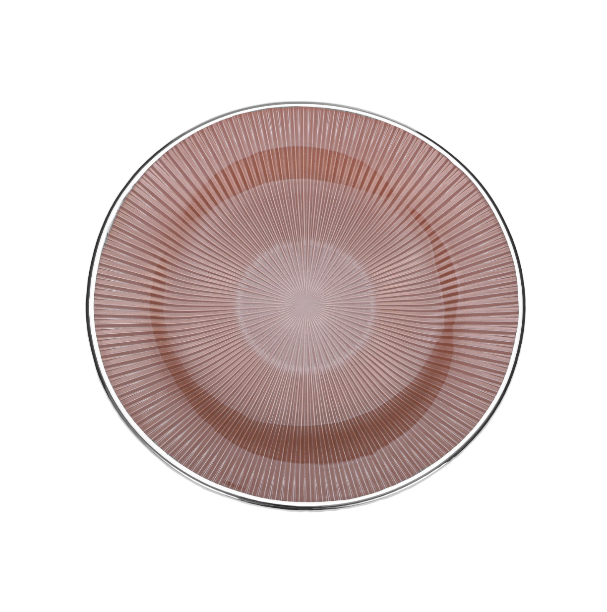  Đĩa Lirica Silver Powder Pink 28cm IVV 