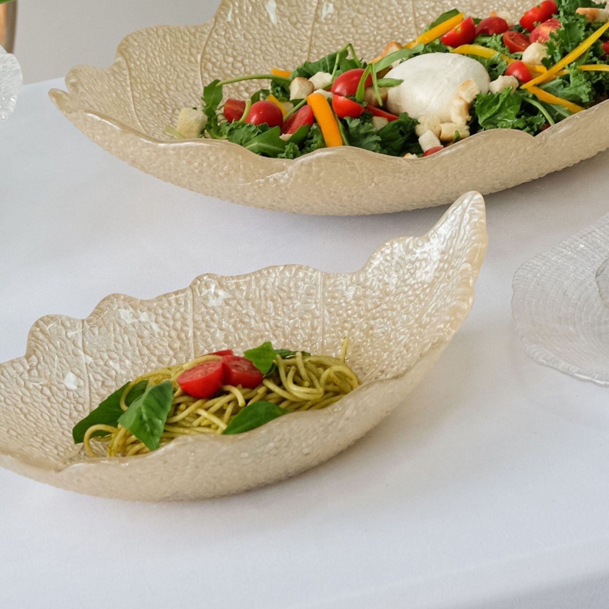  Tô Madagascar Beige Glitter 33x22cm 