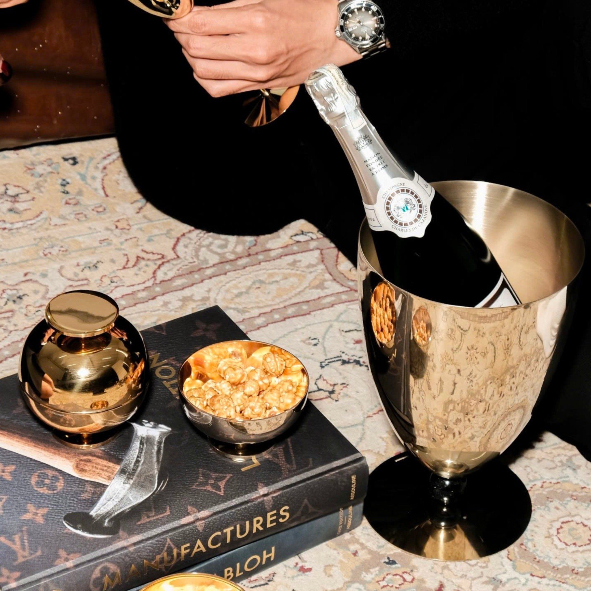  Xô đá Champagne 18cm Sambonet 