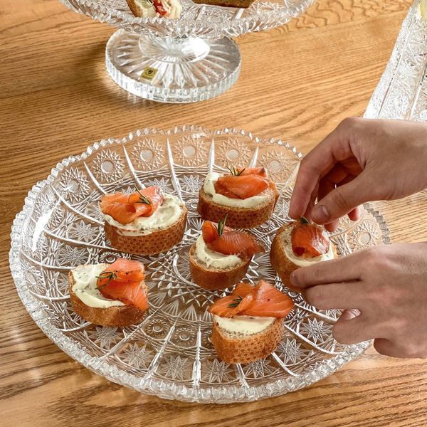  Đĩa tròn Pha lê M57 31cm 