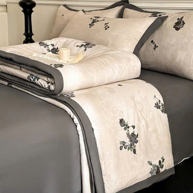  Cotton Lụa HOA VĂN - CHĂN HÈ CLH07 