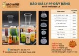  BÁO GIÁ LY NHỰA - LY GIẤY GẠO HOME 
