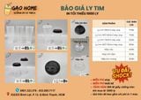  BÁO GIÁ LY NHỰA - LY GIẤY GẠO HOME 