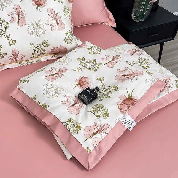  Cotton Lụa HOA VĂN - CHĂN HÈ CLH07 