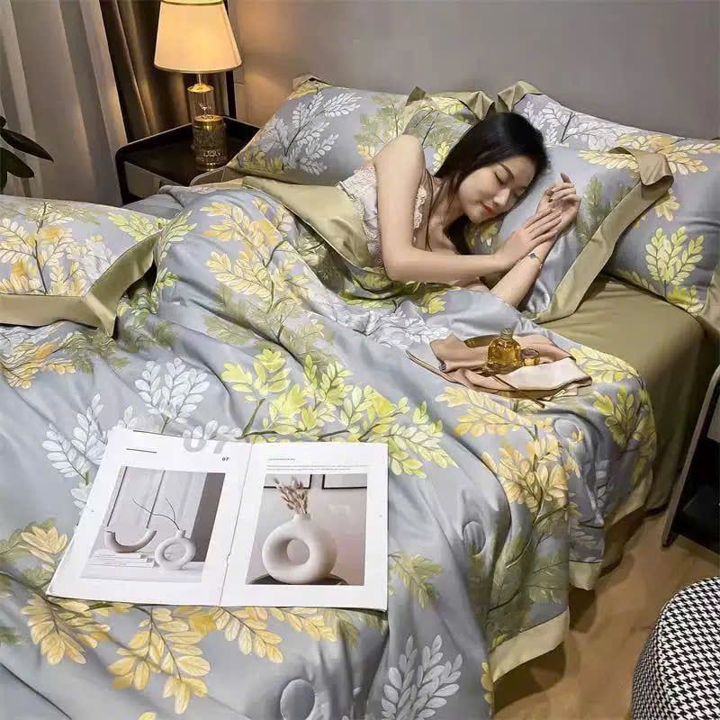  Cotton Lụa HOA VĂN - CHĂN HÈ CLH07 