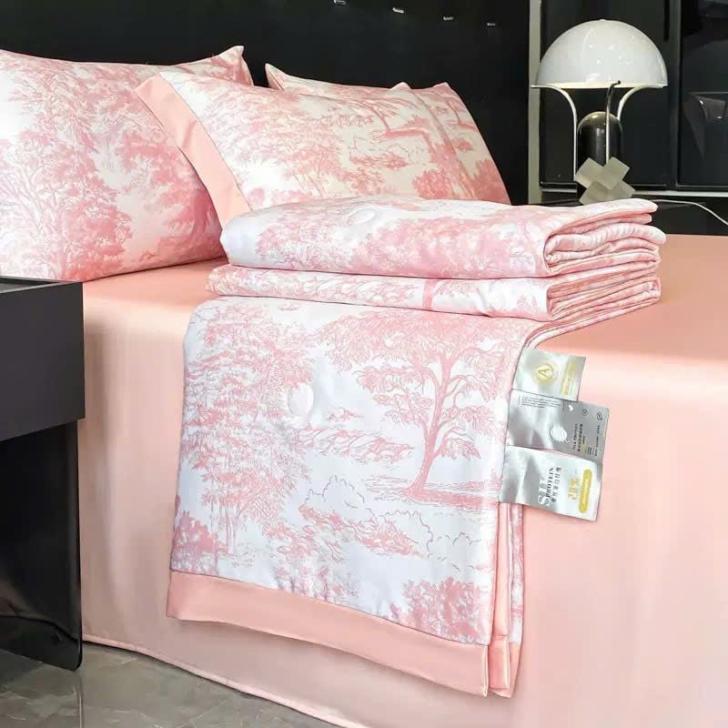  Cotton Lụa HOA VĂN - CHĂN HÈ CLH05 