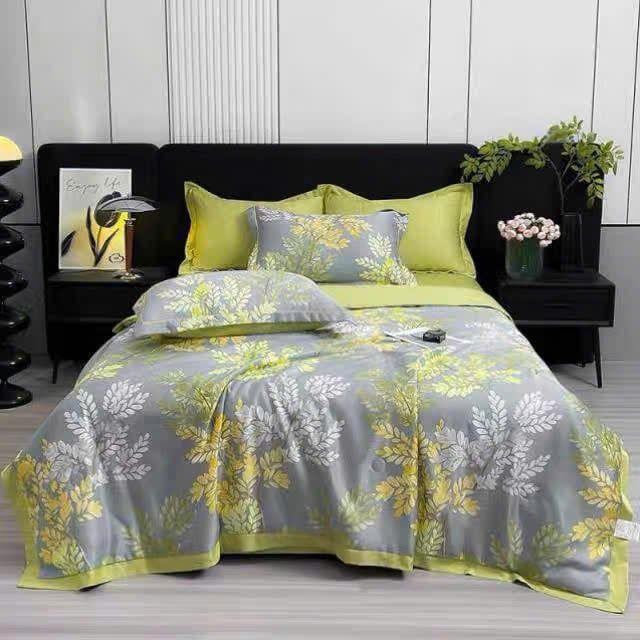  Cotton Lụa HOA VĂN - CHĂN HÈ CLH05 