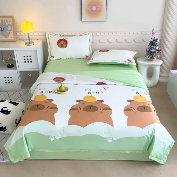  Cotton Lụa HOA VĂN - CHĂN HÈ CLH05 