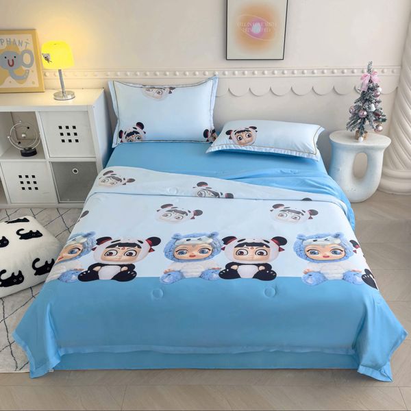  Cotton Lụa HOA VĂN - CHĂN HÈ CLH05 