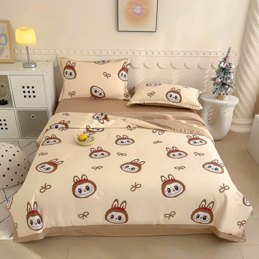  Cotton Lụa HOA VĂN - CHĂN HÈ CLH07 