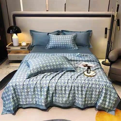  Cotton Lụa HOA VĂN - CHĂN HÈ CLH04 