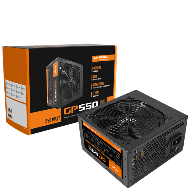 NGUỒN AIGO GP550 550W APFC 80 BZONE