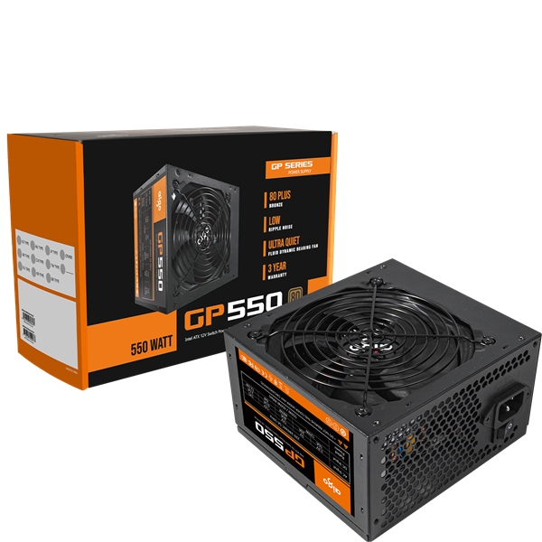 NGUỒN AIGO GP550 550W APFC 80 BZONE