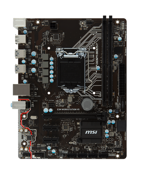 MAIN MSI E3M WORKSTATION V5 CŨ