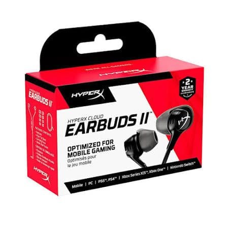 Tai nghe HyperX Cloud Earbuds II Red/Black