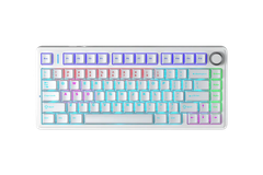 BÀN PHÍM CƠ AULA F75 Trắng, Red switch