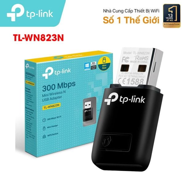 USB THU WIFI TPLINK TL-WN823N (300Mbps)