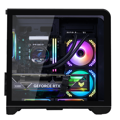CASE MIK BARBATOS M BLACK ( NO FAN)