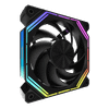 FAN DARKFLASH INF34R BLACK ARGB