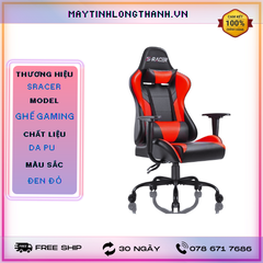 GHẾ GAMING Chân Xoay SRACER RED