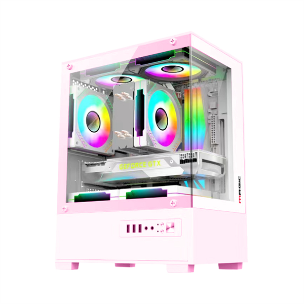 CASE MAGIC MIX PINK (MATX - NO FAN)